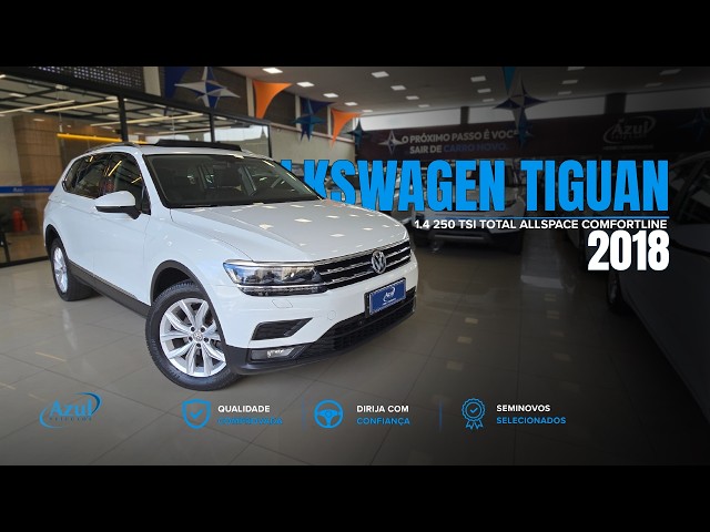 Vídeo VOLKSWAGEN TIGUAN 1.4 250 TSI TOTAL FLEX ALLSPACE COMFORTLINE TIPTRONIC