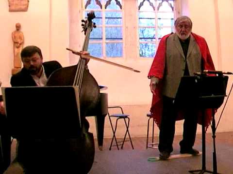 Miloslav Gajdos sings sperger with Sasina and sasina's wife