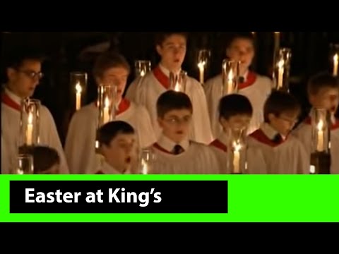 King's College Cambridge Easter Service part 1 [2012]