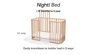 Video de Cuna Evolutiva Stokke Nighti