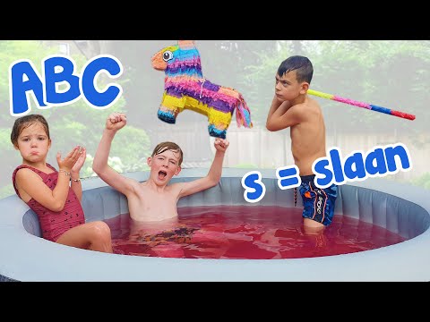 ABC ALFABET ZWEMBAD CHALLENGE DEEL #2 - De Bakkertjes #605