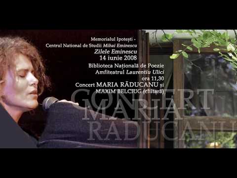 01 Memorialul Ipotesti, recital Maria Raducanu si Maxim Belciug, 2008
