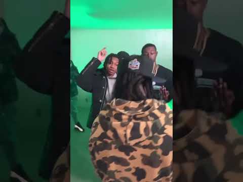 Blaccanese Behind the scenes for “samurai blacc” #bronxdrill #blaccanese #southbronx