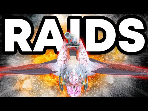 Raiding for resources is better than farming! | ARK (Smalltribes Fjordur ep3)