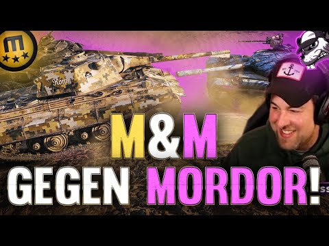 M&M zum Battlepass Finale gegen Mordor! [World of Tanks - Gameplay - Deutsch]