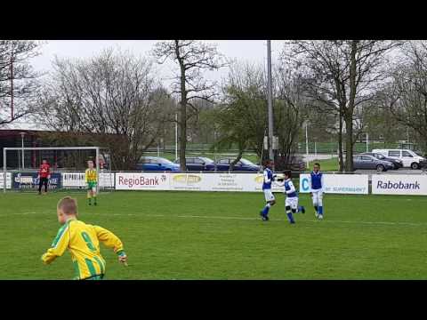 Binnenmaas JO11-2 - LMO JO11-2 op 01-04-2017 | Goals 1e helft