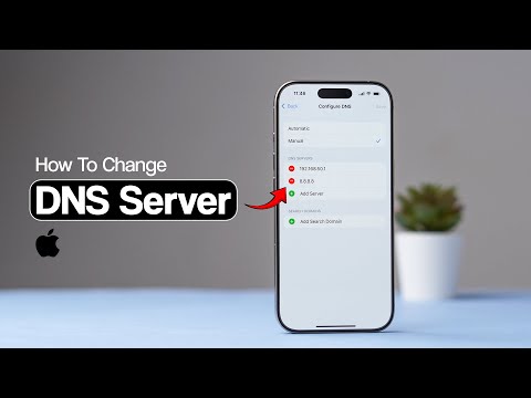 How to Change DNS Server on iPhone?