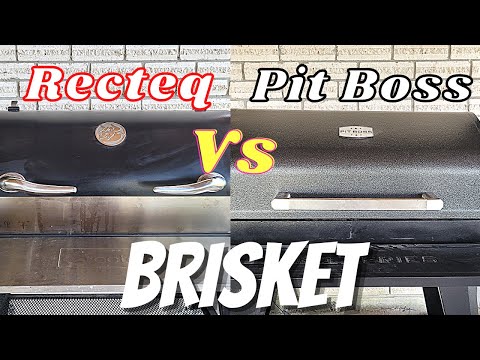 RecTeq 1250 vs Pit Boss 1600 -  Brisket