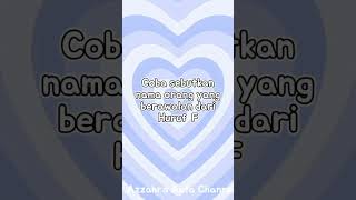 Download lagu Sebutkan nama orang yang berawalan dari huruf  F mp3