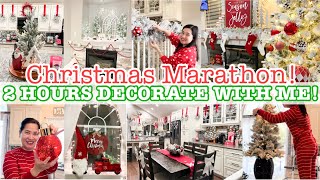 CHRISTMAS DECORATING MARATHON 2025 | CHRISTMAS DECORATE WITH ME | SELLE DESHIRO CHRISTMAS DECORATION