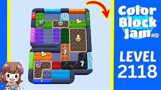 Color Block Jam Level 2118 Solution