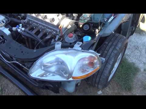 Removing headlight assembly