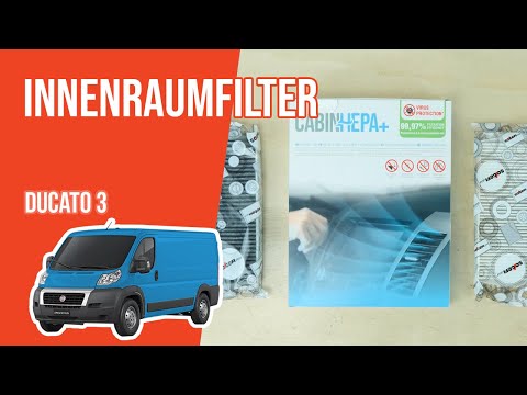 Wie Ducato 3 Innenraumfilter wechseln 👃