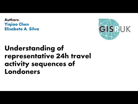 GISRUK 2021: Paper 11 - Understanding of representative 24h travel activity sequences of Londoners