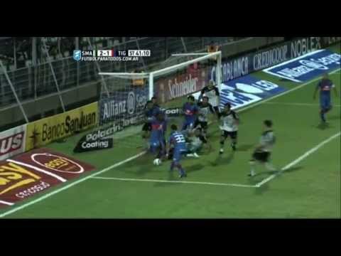 El Matador tuvo el empate. San Martín SJ 2 - Tigre 1. Fecha 8. Primera División 2015. FPT.