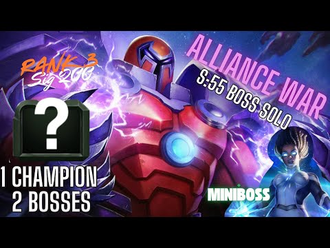 R3 Onslaught AW Boss Solo! Finally get to use my favorite Champion!  + how to guide - MCOC