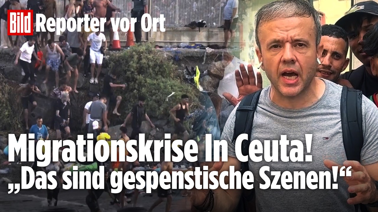 ANSTURM AUF CEUTA: Unfassbare Bilder! Marokko-Migranten berichten über Weg nach Spanien