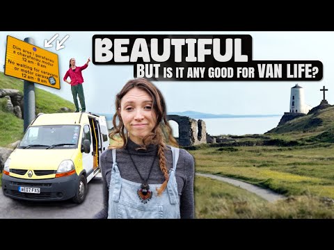 THIS Is Harder Than We Thought - VAN LIFE ANGLESEY  | North Wales