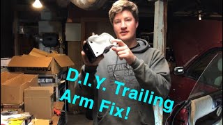 How To Fix Trailing Arm Mounting Nuts On A 99 Subaru Forester!