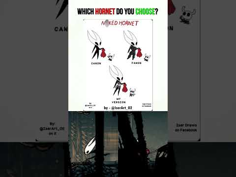 Fanon Hornet Vs Canon Hornet - Hollow Knight Silksong