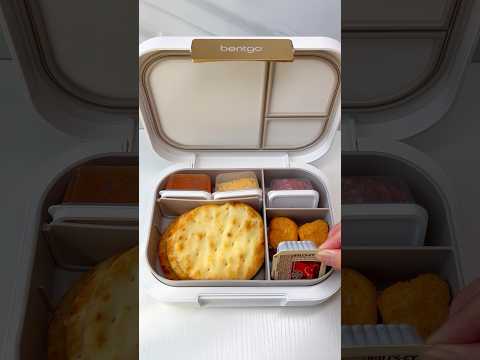 ASMR🎧Pack Adult Lunchables with Me🍕🍱#asmr #lunchbox #bento