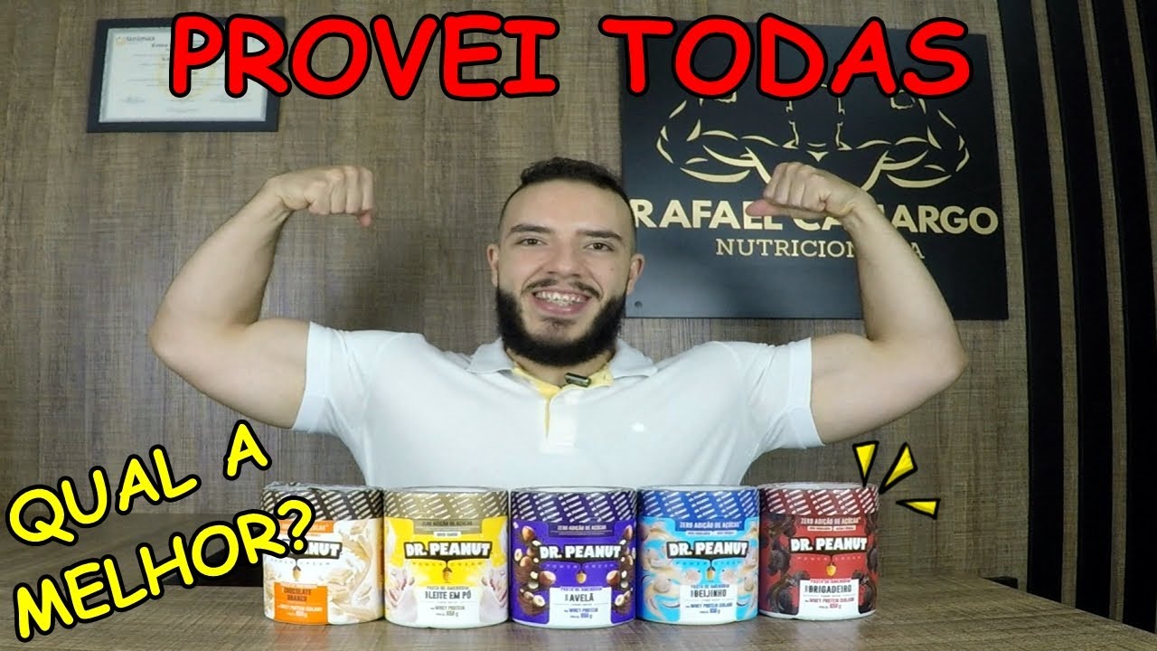 PASTA DE AMENDOIM Dr. PEANUT (MOSTREI TODAS)