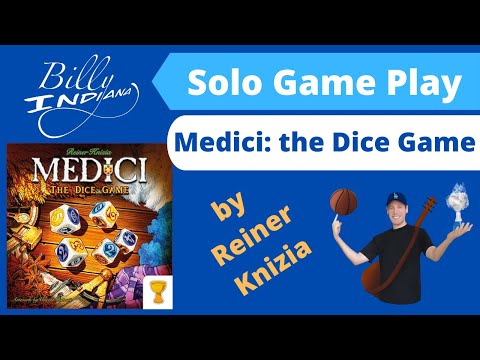 Medici: The Dice Game Solo Play Through