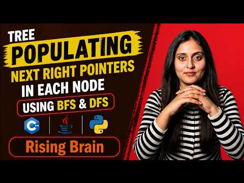 Populating Next Right Pointers In Each Node Bfs Dfs Approach Binary Tree Java Python C