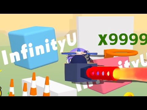 HAPPY CUBE 2048 — 'INFINITY UNDECILLION' vs '21 QUATTUORVIGINTILLION' Cube! (Gameplay*)