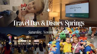 TRAVEL DAY, CHECKING INTO SARATOGA SPRINGS & DISNEY SPRINGS I Walt Disney World Vlog, Nov 2024