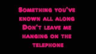 Hanging on The Telephone- Blondie
