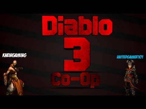 Diablo 3 Gameplay - Co-Op Part 1 Let's Play - Wizard & Monk - Giveaway Guest Passes!