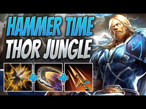 IT'S HAMMER TIME! Thor Jungle Gameplay | SMITE 2 Conquest