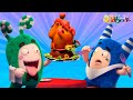Oddbods | NEW | AT THE RESTAURANT | Funny Cartoons For Kids