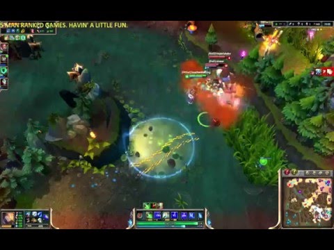 Diamond Singed (top 100 world) TP Turnaround Teamfight