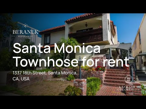 Santa Monica Townhose for rent