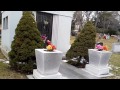 La Tumba de Celia Cruz en el Cementerio Woodlawn en el Bronx - New York