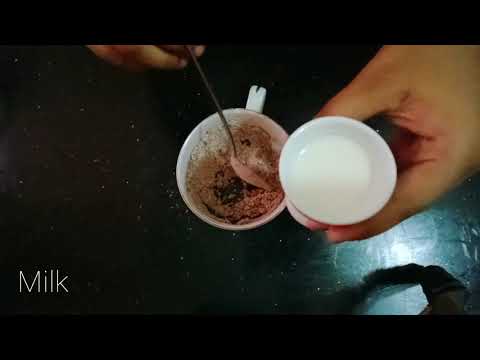 chocolate mug cake recipe ! in 1 minute