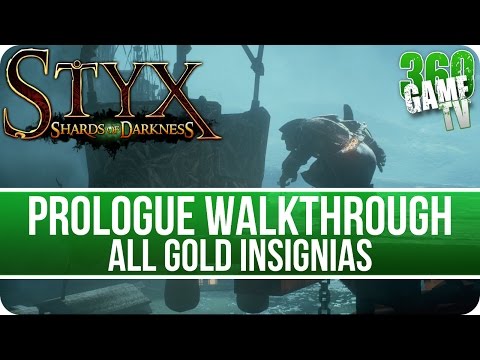 Styx Shards of Darkness Prologue Walkthrough (All Gold Insignias, Secondary Objectives, Tokens)