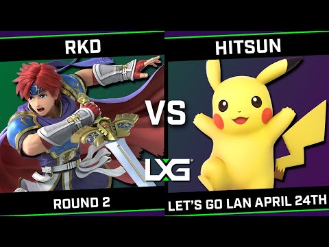 RKD (Roy) vs Hitsun (Game & Watch/Pikachu) - LXG Let's Go LAN April 24th