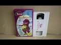 Opening Closing To More Barney Songs 1999 VHS UK Copy