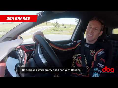 DBA v OEM braking test featuring Bathurst champion David Reynolds
