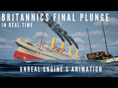 HMHS Britannic's Final Moments - Unreal Engine 5 Animation