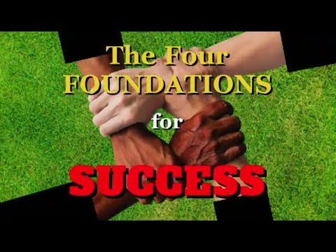 The 4 Foundations for SUCCESS 🙂 Building a Strong Foundation for Life👍