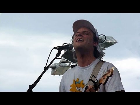 Banter by Pierce McGarry and Andy White during Mac DeMarco's gig at Laneway Melbourne 2015