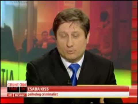 Expert poligraf autorizat dr. Kiss Csaba la Crime Time