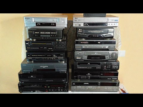 My VCR collection | 15 devices, from 1985 to 2004