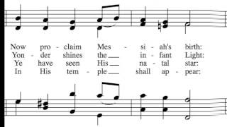 Angels, from the Realms of Glory - All Parts - Learn How to Sing Christmas Carols