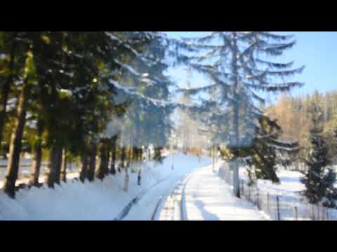 Travelling on Vernacular train in Zakopane