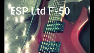 Video thumbnail for ESP Ltd F-50 - a great budget metal guitar by Gary Shaw